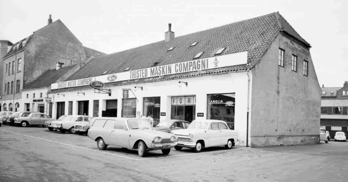 F4 1964 ca Originale reservedele, Ford Thisted, Thisted Maskin Compagni, Frederikstorv