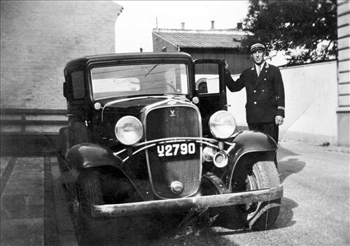 glbiler Måske Jens A. Hyldahl. Jens var en overgang portier på et hotel i Thisted